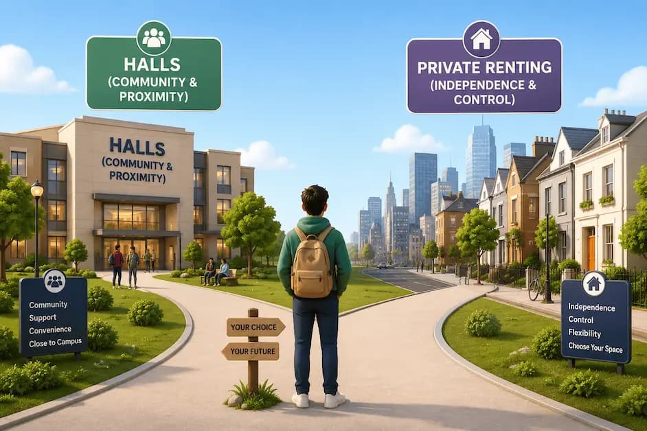 1. Which Is Better: University Halls or Private Accommodation?