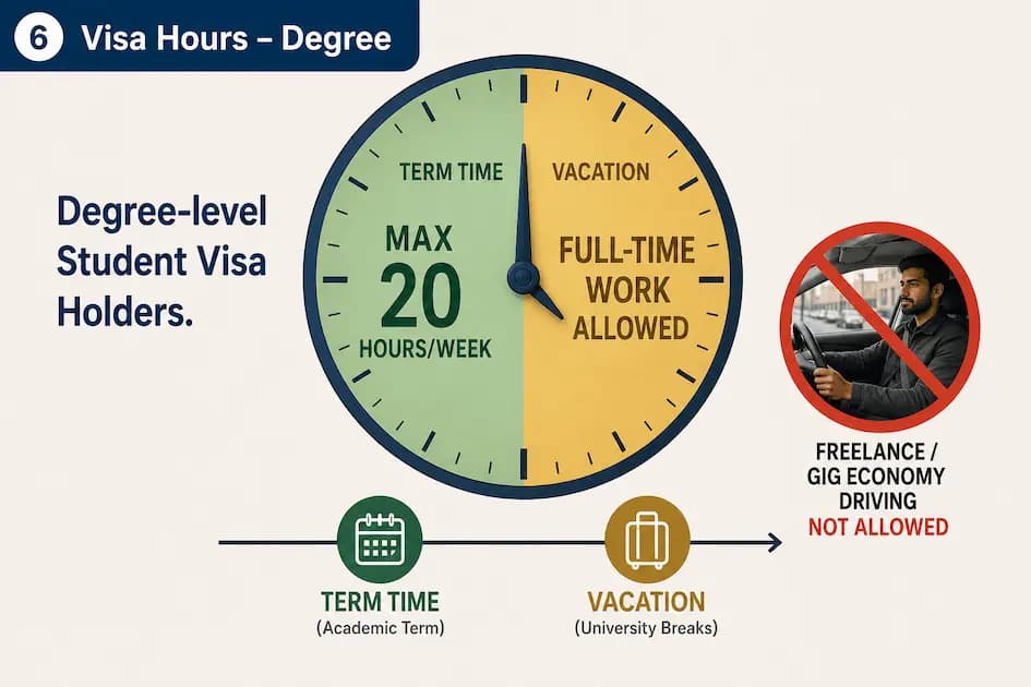 Student Visa Work Rules and Income Compliance